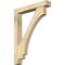 Ekena Millwork Imperial Block Rough Sawn Bracket w/ Offset Brace, Douglas Fir, 6"W x 36"D x 48"H BKT0604X36X48IMP05RDF - alternate 1